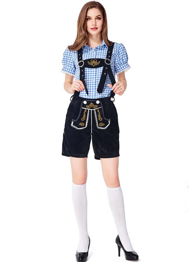 F1959-1 German Traditional Oktoberfest Couple Clothing